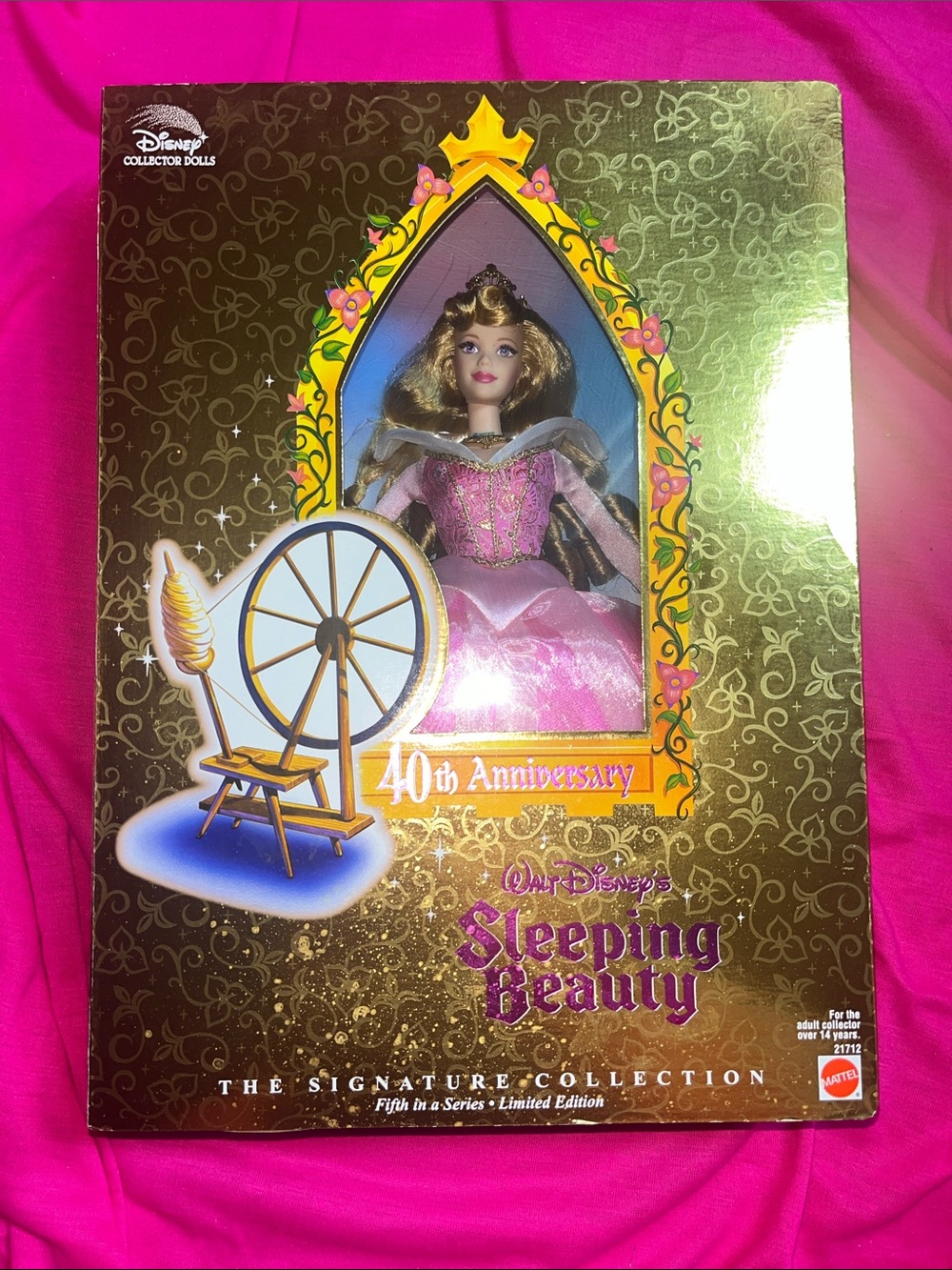 NRFB 1998 Disney Sleeping Beauty 40th Anniversary Doll Signature Collection